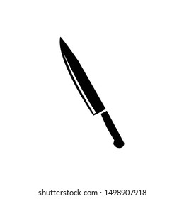 
silhouette knife design vector illustration