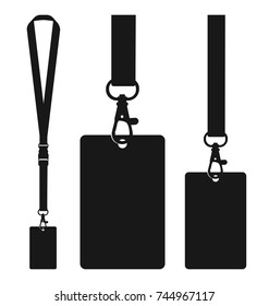 348 Lanyard silhouette Images, Stock Photos & Vectors | Shutterstock