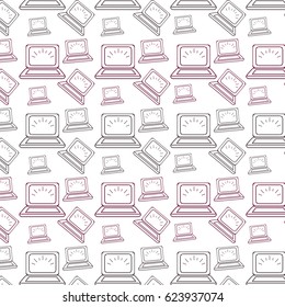 silhouette laptop knowledge online to help to study background
