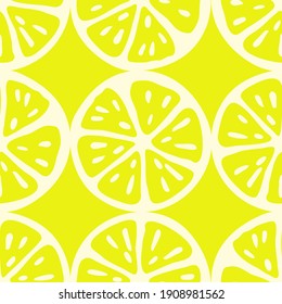 Silhouette Lemonade Illustration, Seamless Pattern, Vector Illustration EPS 10.