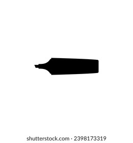 Silhouette du stylo de marquage de couleur claire pour mettre en surbrillance le texte ou le stylo de couleur néon, peut utiliser pour l'Illustration d'art, le logo, le pictogramme, les applications, le site Web ou l'élément de création graphique. Illustration vectorielle