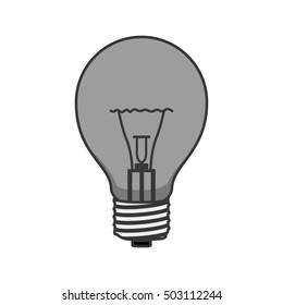 silhouette ligth bulb electric with caps and filaments