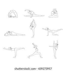 Do The Splits Stock Vectors, Images & Vector Art | Shutterstock