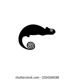 silhouette of a lizard icon. Element of pet for mobile concept and web apps. Icon for website design and development, app development. Premium icon on white background
