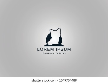 
silhouette logo comes with an adorable and cute appearance