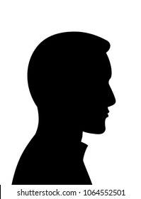 silhouette of a man