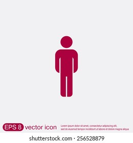 silhouette of a man