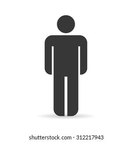 Silhouette of a man