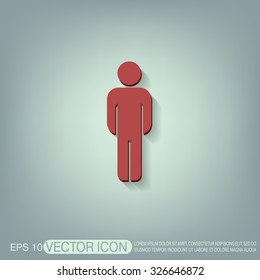 silhouette of a man