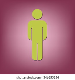 silhouette of a man