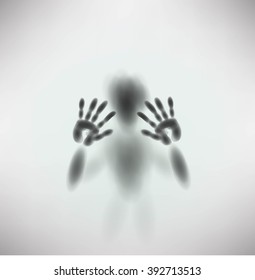 silhouette of man