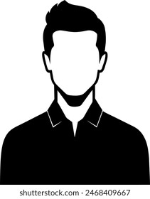 silhouette of a man avatar