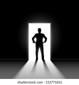 People Dark Room Stock Vectors, Images & Vector Art | Shutterstock