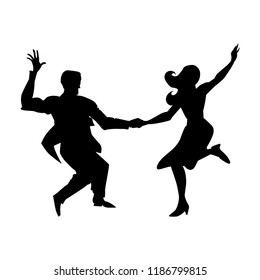 1940s Dancing Stock Illustrations, Images & Vectors | Shutterstock