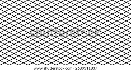 silhouette metal mesh seamless pattern