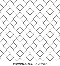 silhouette of metal wire mesh, seamless pattern