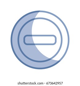 silhouette minus network symbol to web connection