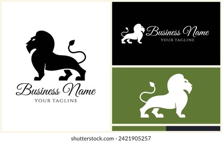 silhouette monkey vector logo template