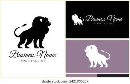 silhouette monkey vector logo template