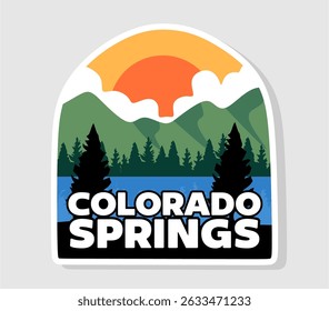 silhueta de montanhas em colorado molas colorado