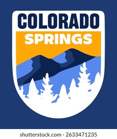 silhueta de montanhas em colorado molas colorado