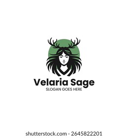 Silhouette The Mystic Guardian Logo Design