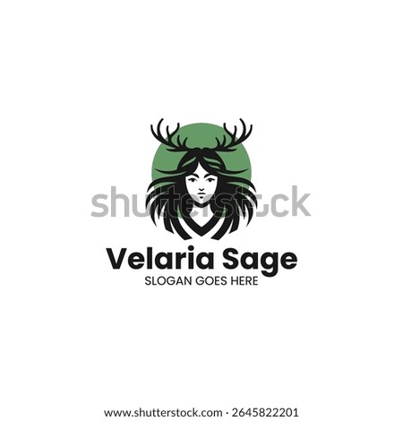 Silhouette The Mystic Guardian Logo Design