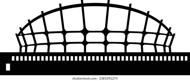 Silhouette of National Art Theater