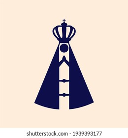 
Silhouette of Our Lady of Aparecida