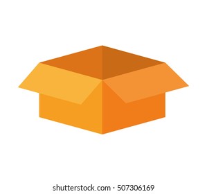 silhouette packing open and empty