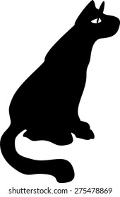 Silhouette of panther