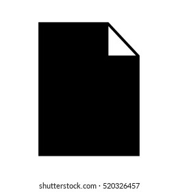 silhouette paper sheet background black