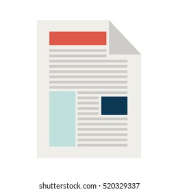 silhouette with paper sheet text and graphics