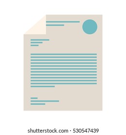 silhouette with paper sheet text and stamp