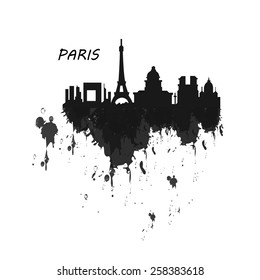 Silhouette of Paris