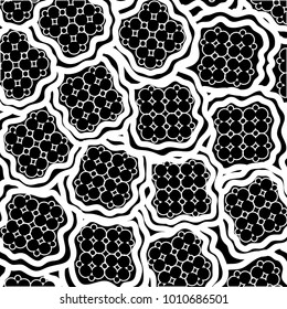 silhouette pattern graphic seamless background style