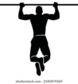 silhouette of people exercising. gym silhouette