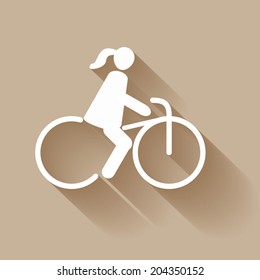 Silhouette people icon, children