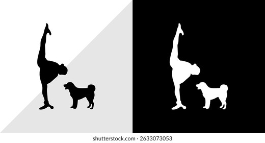 silhouette of people with their activities