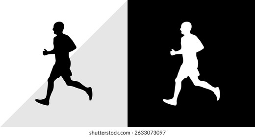 silhouette of people with their activities