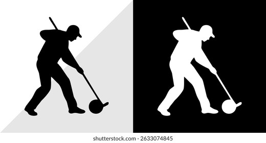 silhouette of people with their activities