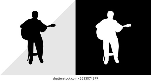 silhouette of people with their activities