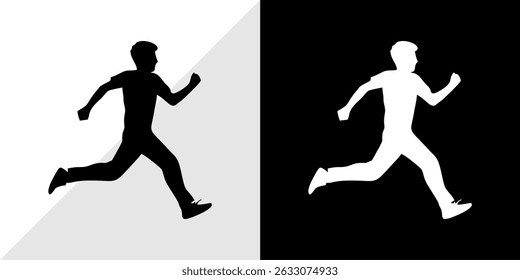 silhouette of people with their activities