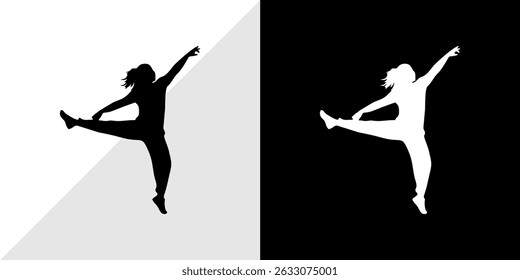silhouette of people with their activities