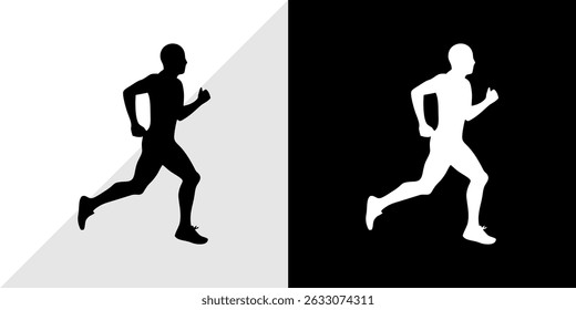 silhouette of people with their daily activities