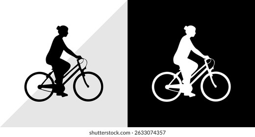 silhouette of people with their daily activities