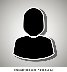 silhouette person design 