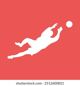 Silhouette of a Player Kicking Soccer Ball