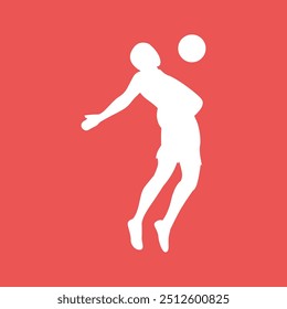 Silhouette of a Player Kicking Soccer Ball
