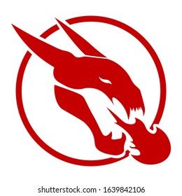 145 Red Dragon Head Breathing Fire Images, Stock Photos & Vectors ...